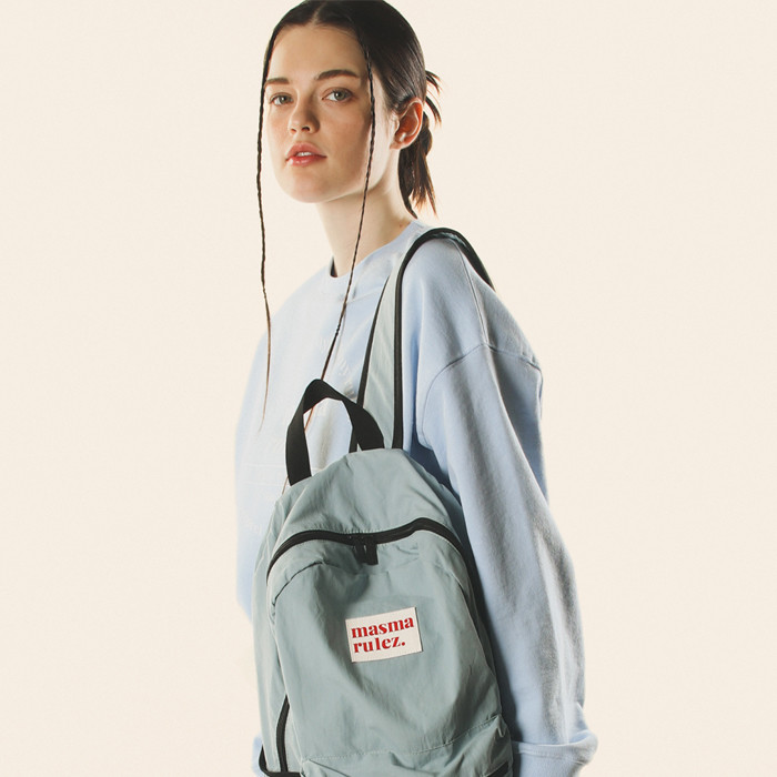 Daily backpack _ Burgundy : Masmarulez [마스마룰즈]
