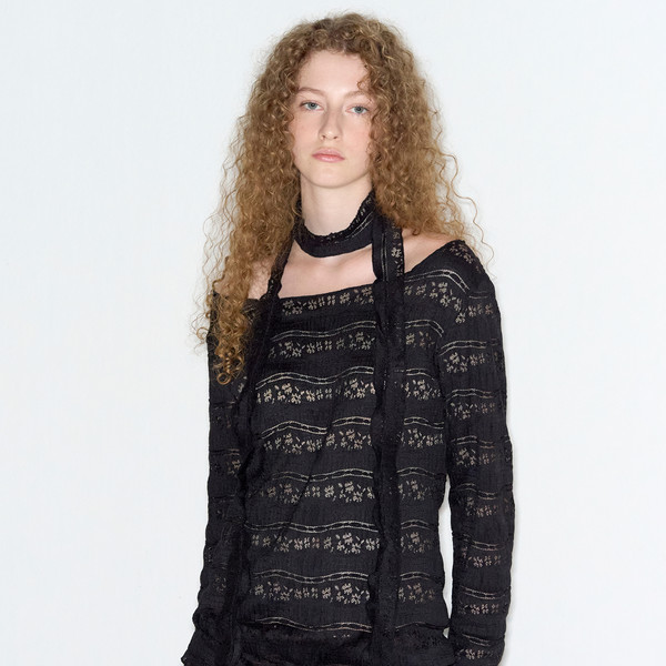 Tシャツ・カットソー ROCKCAKE Pattern Punching Long sleeve 5BJH1357 ROCK CAKE】Pattern Punching Long sleeve | OUR BRAND,ROCK