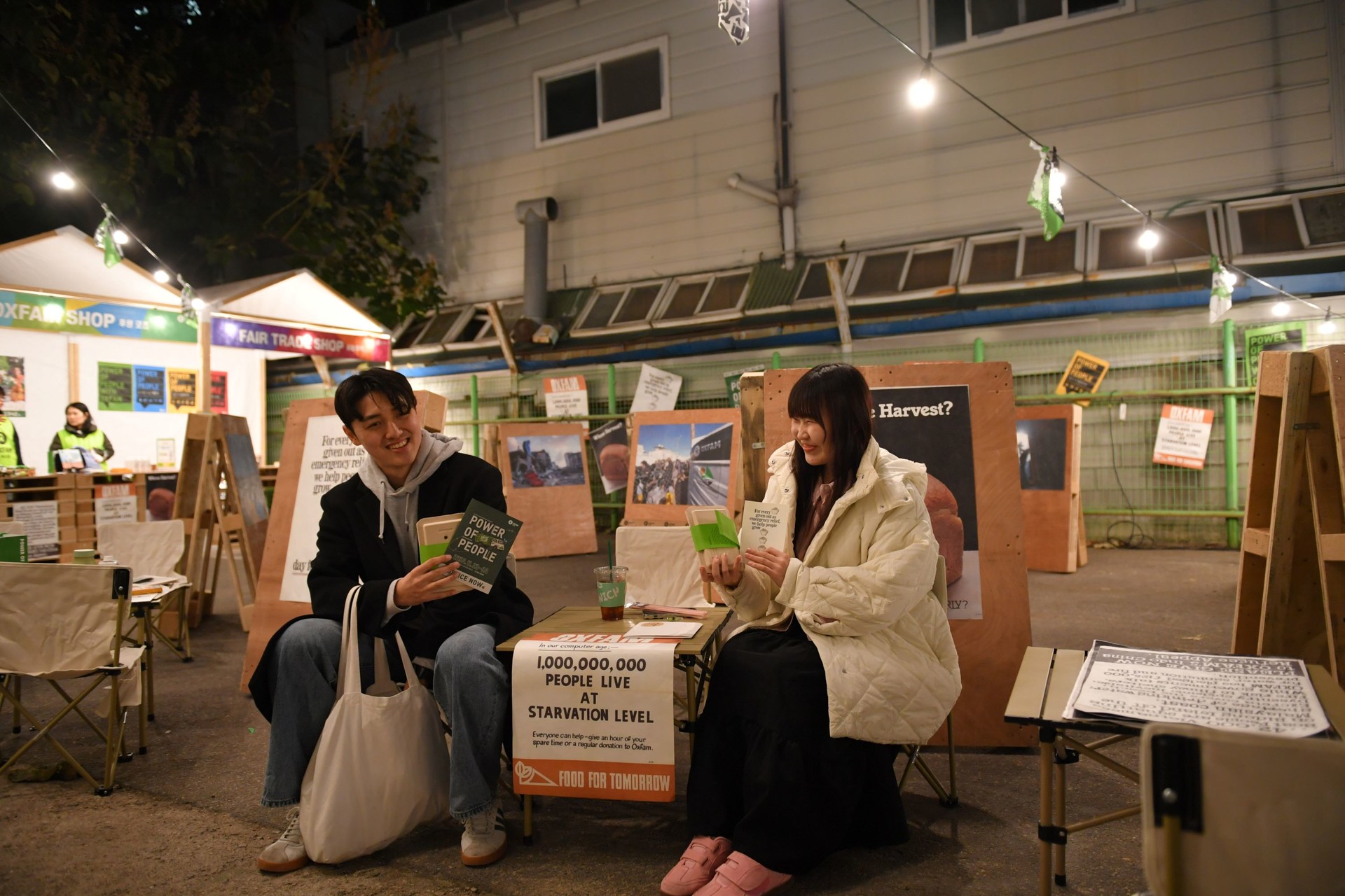 <span class="Caption_font" style="font-size:14px; color:#545454;">옥스팜 팝업 현장 모습. ©옥스팜코리아</span>