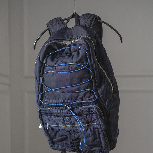 PORTER CLASSIC SUPER NYLONネイビーバックパック ポータークラシック スーパーナイロン Porter Classic Super