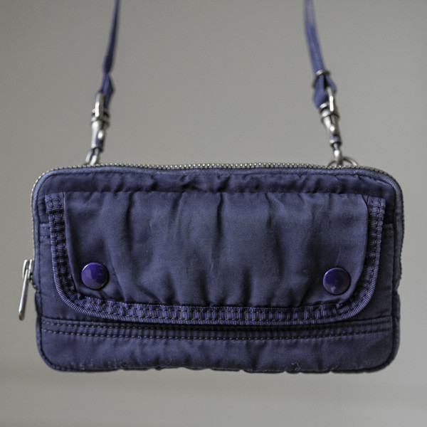 Porter Classic [포터 클래식] - Super Nylon Wallet Pouch - Indigo