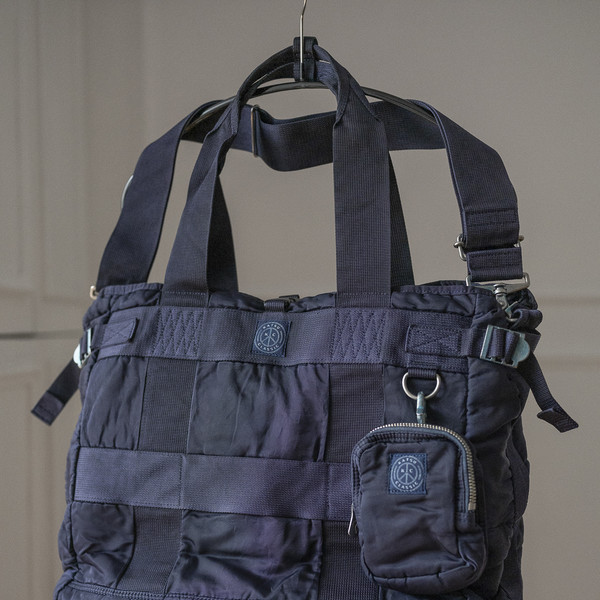Porter Classic [포터 클래식] - Super Nylon Tote Bag - Indigo Blue