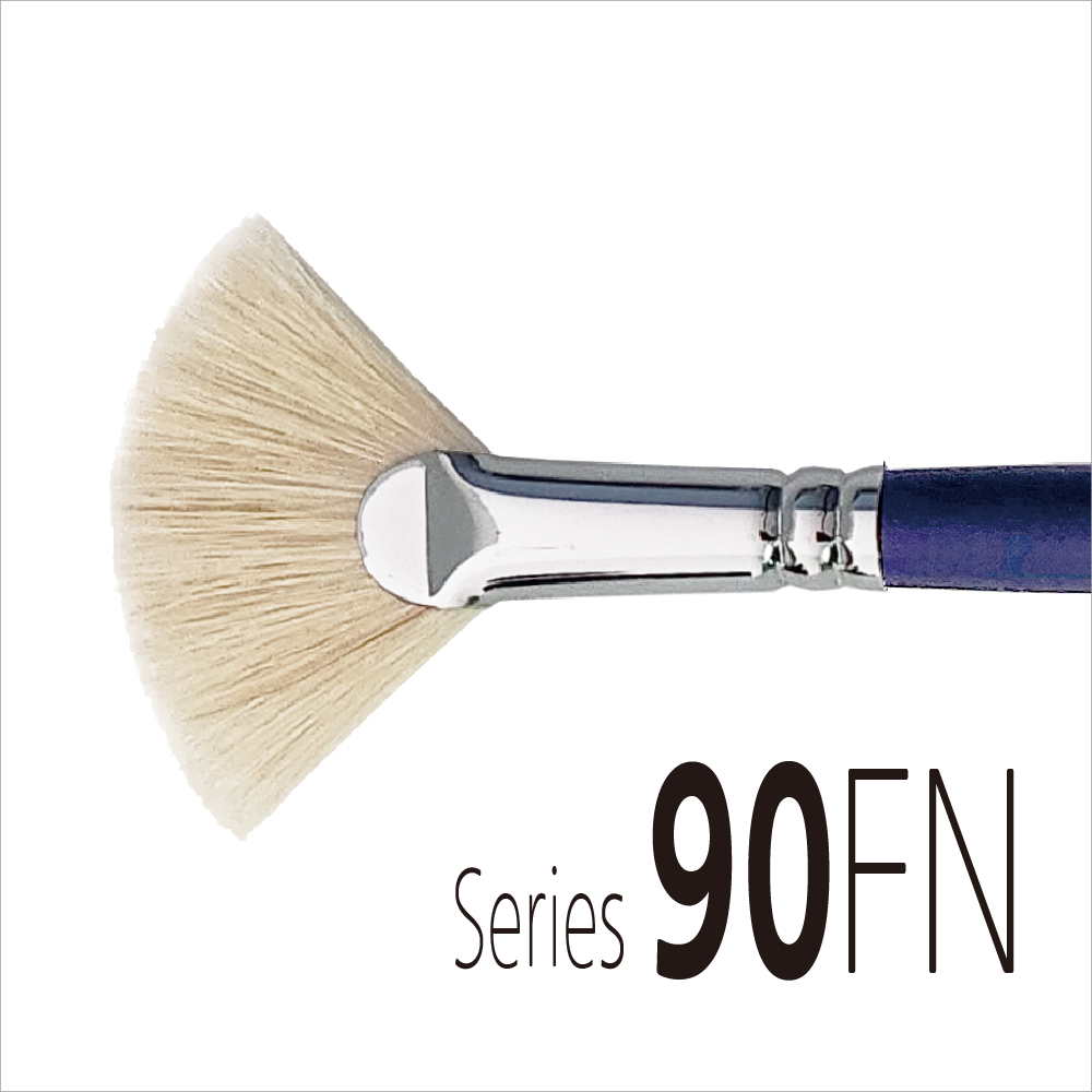 <font size="5">Natural Hair (천연모) / FAN<br>Wooden Long Handle < 24cm</font>