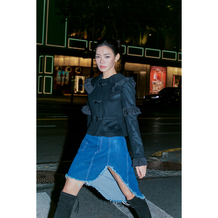 [SOMEWHERE BUTTER]★24FW★韓国人気★Tia Sailor Wool Jacket MUSINSA | SOMEWHEREBUTTER Tia Sailor Wool Jacket - Beige