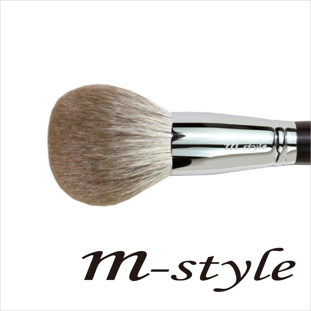 <font size="5">Makeup Brush<br>Natural hair (천연모) / Various Shape<br>Epony Soild Wooden<br>Half Handle < 15cm</font>
