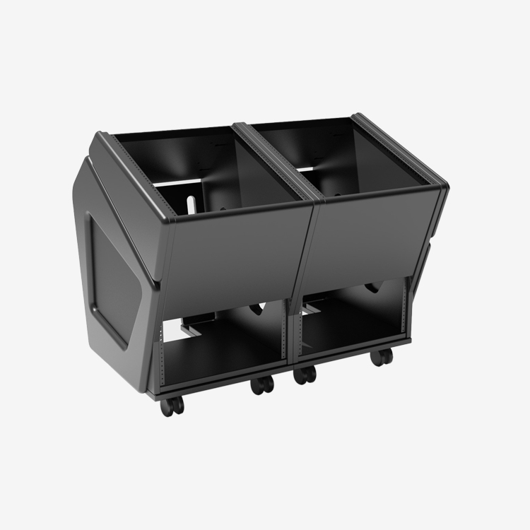 Lotus Rack 2bay : ROUNDFLUO Creative Studio - 스튜디오가구, 콘솔데스크, 미디데스크 ...