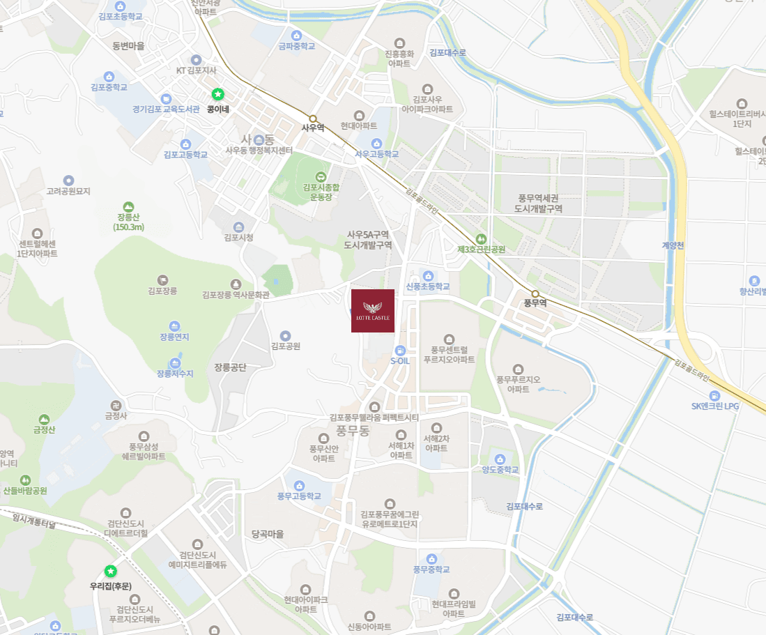 파주 운정 호반써밋 단지안내