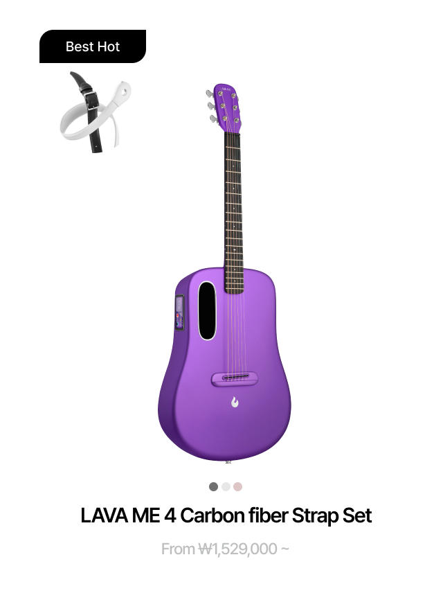 値段交渉有り！】LAVA ME4 アコースティックギター LAVA MUSICLAVA ME