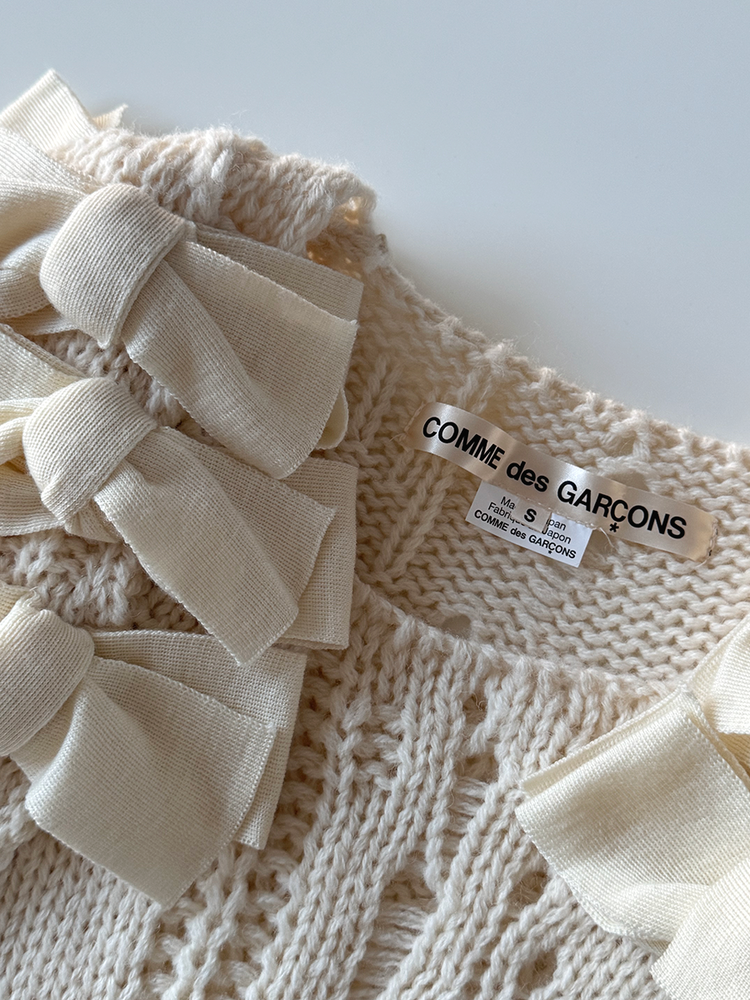 COMME des GARCONS Ribbon Sweater : 리와인드｜세컨핸드 편집숍