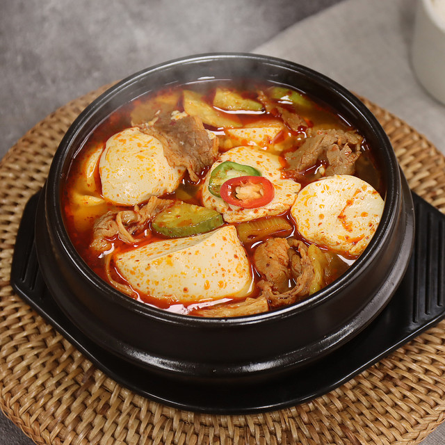 밀팡 얼큰 우삼겹 순두부찌개 밀키트
