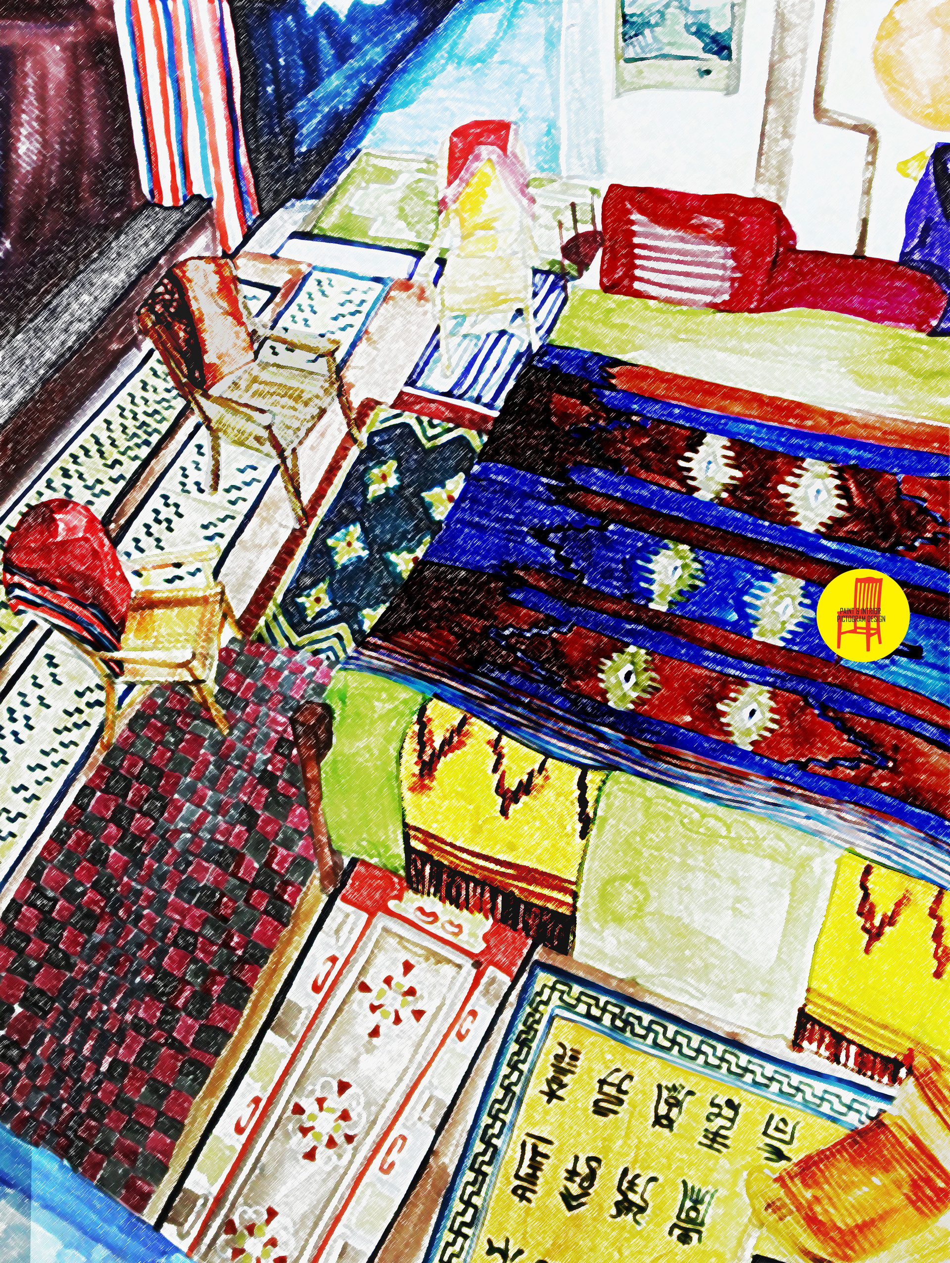 Room, 2016. Water color (273X294mm)