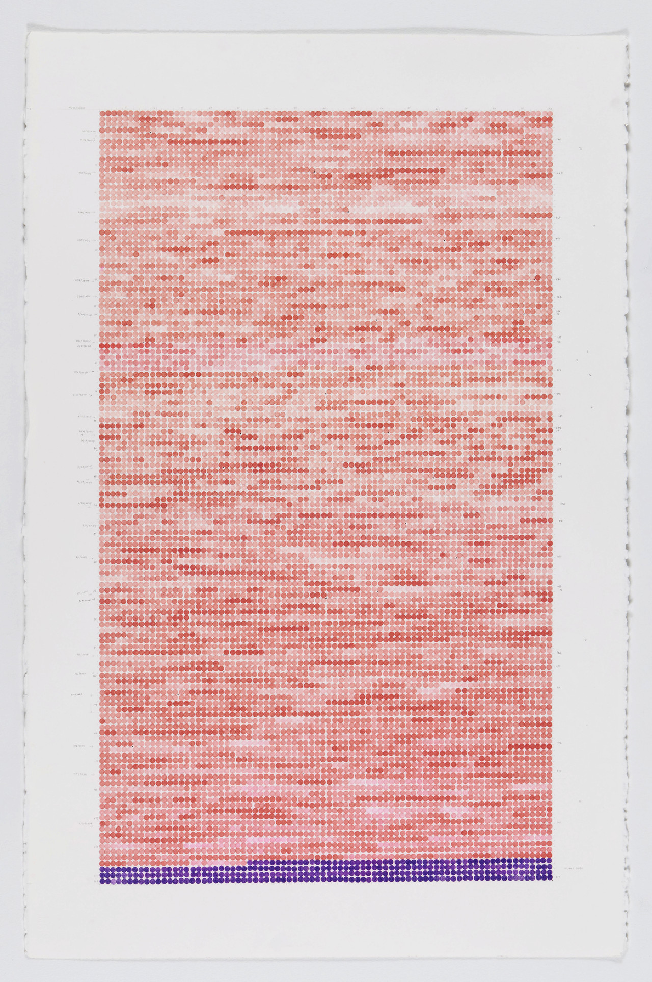 Day 209, Color Pencil on Paper, 66cm x 103cm, 2022