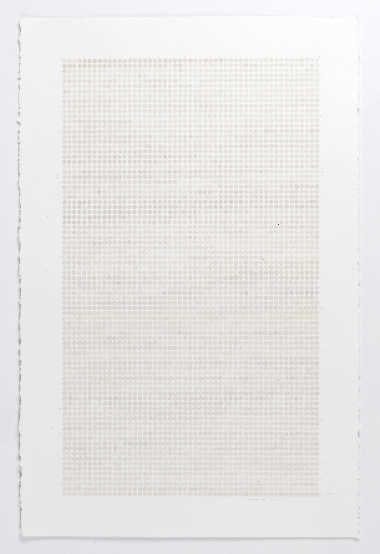 Day 61, Acrylic on Paper, 66cm x 103cm, 2022
