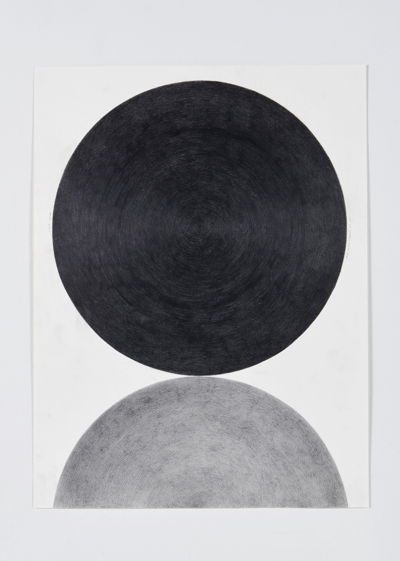 Day 153, Graphite on Paper, 46cm x 61 cm, 2023