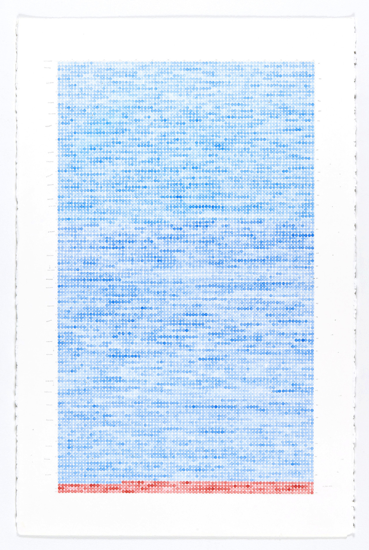 Day 197, Color Pencil on Paper, 66 cm x 103 cm, 2022