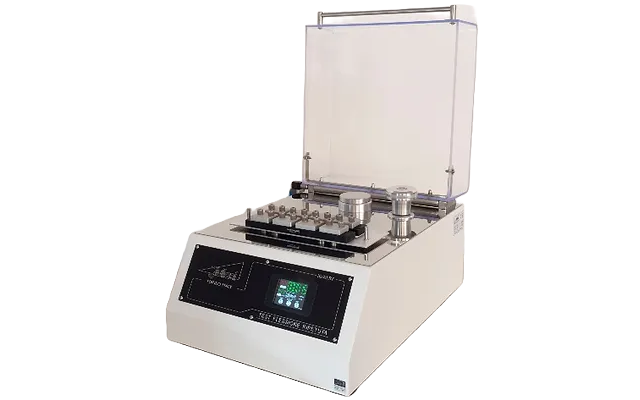 De Mattia Type Flexometer | 데 마티아 타입 플렉소미터 | 가죽이나 유사한 재료의 연속적인 굽힘에 대한 ...