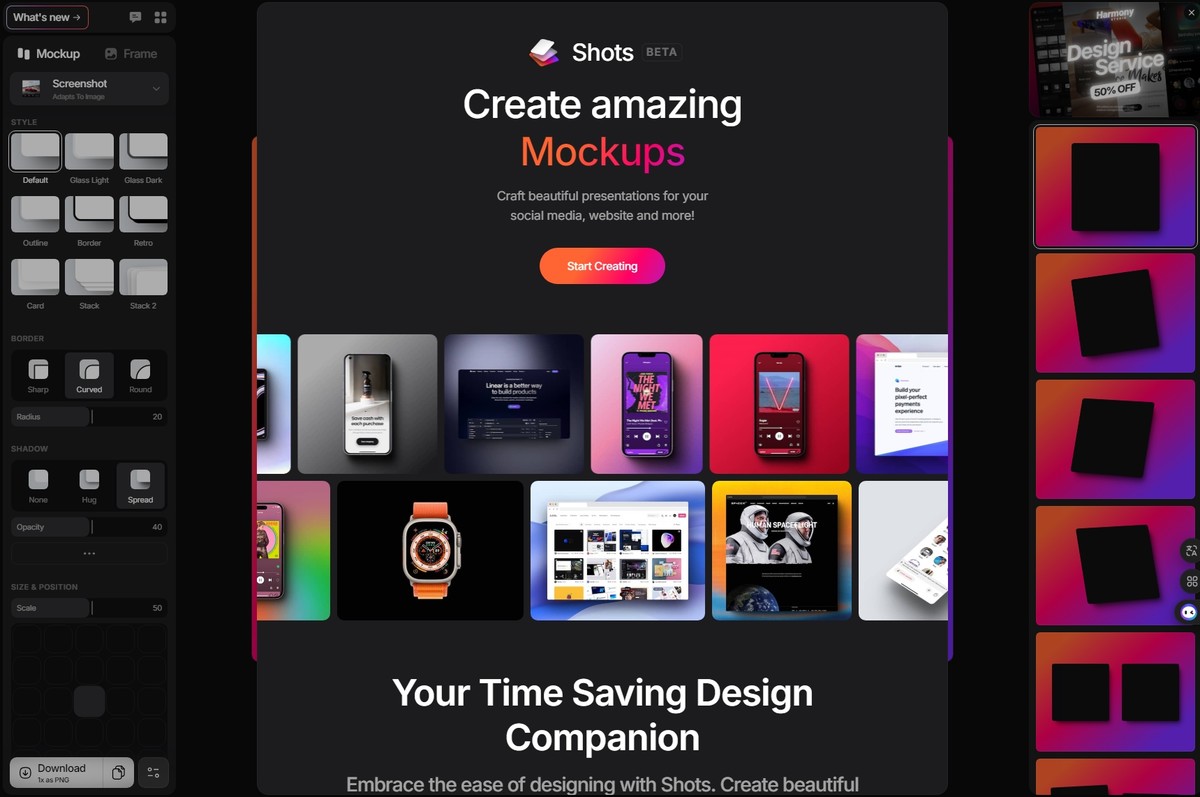 웹사이트 + Apple 제품의 모든 Mockup을 무료로 해 : REFERENCE