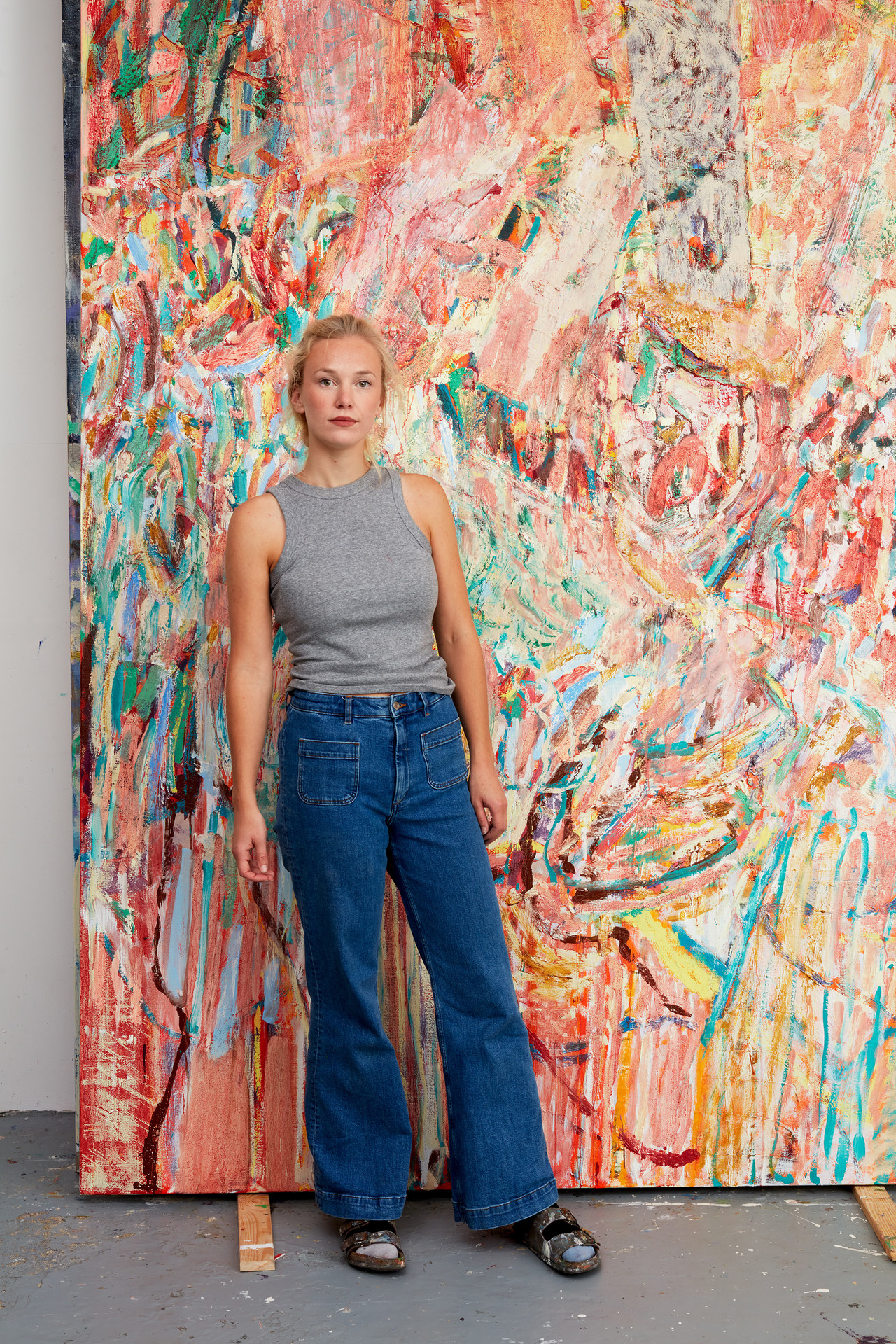  <p style="text-align: left;">Portrait of Pam Evelyn, 2023, photo by Robert Glowacki © Pam Evelyn, courtesy Pace Gallery</p>