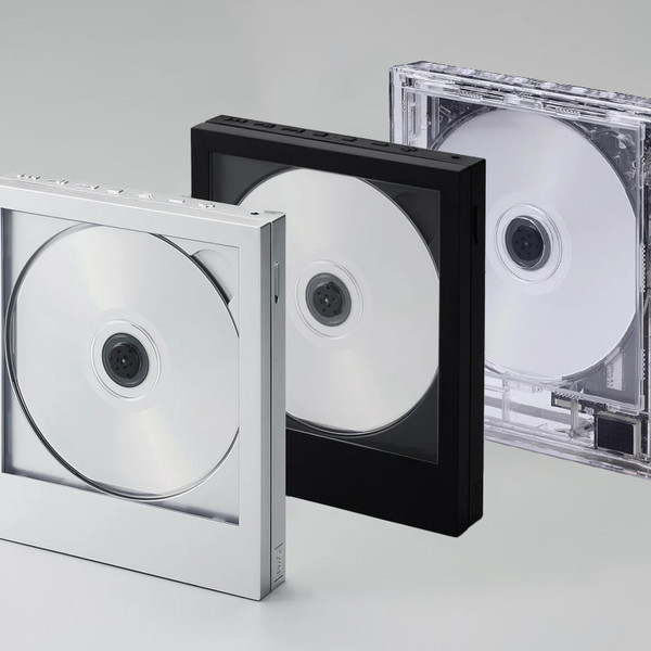 新品】km5 Instant Disk Audio CP1 シルバー ジャケットを飾れる壁掛け