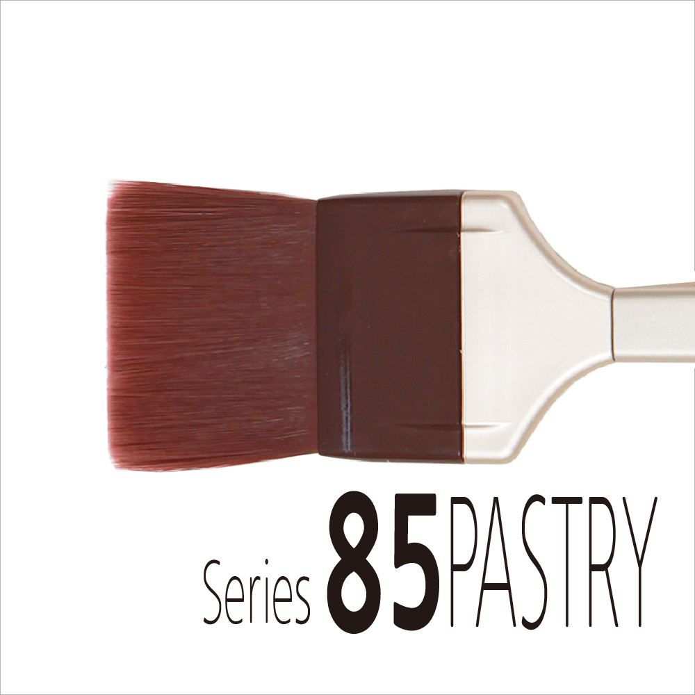 <font size="4">Pastry Brush<br>Antibacterial<br>Synthetic Hair (항균 인조모)<br>Non-toxin Plastic Half Handle < 15cm</font>