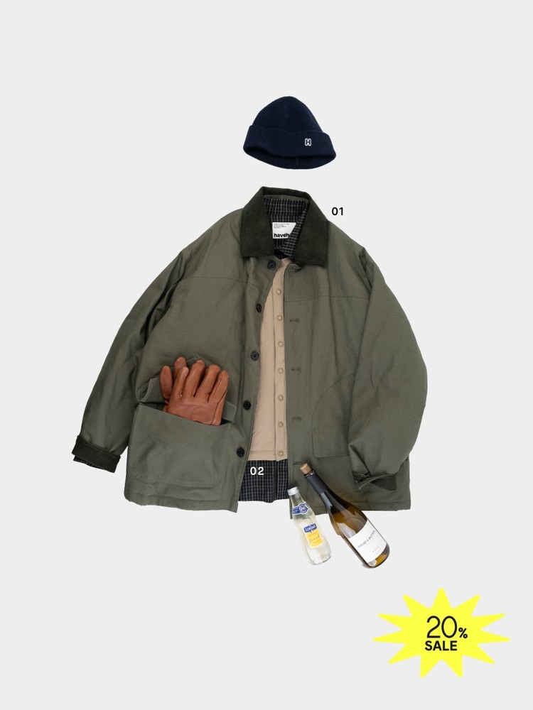Heritage Hunting Jacket (Navy) : HAVE HAD Heritage Hunting Jacket (Navy) : HAVE HAD