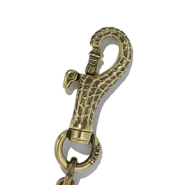 PE-HORSE-WALLET-CHAIN-HORSE-X-HOOK-BR - Peanuts & Co Horse