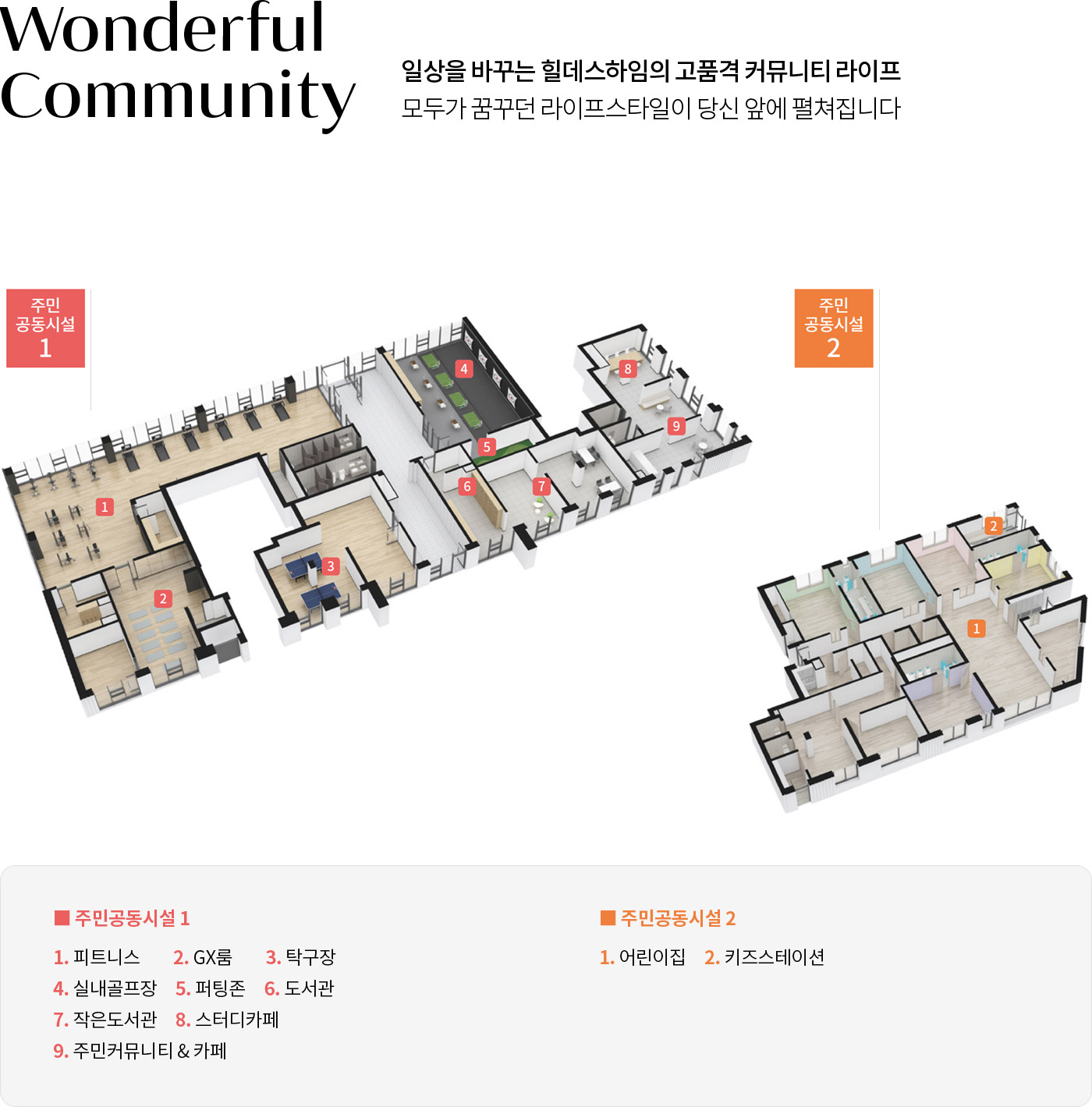 청주테크노폴리스힐데스하임  단지 내 상가ㅣ동/호수안내PC