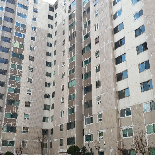 <b>1차 시공 (백색)</b><br>미세균열, 층간조인트, 누수균열