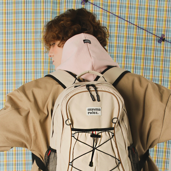 Urban sprint layered backpack_Beige : Masmarulez [마스마룰즈]