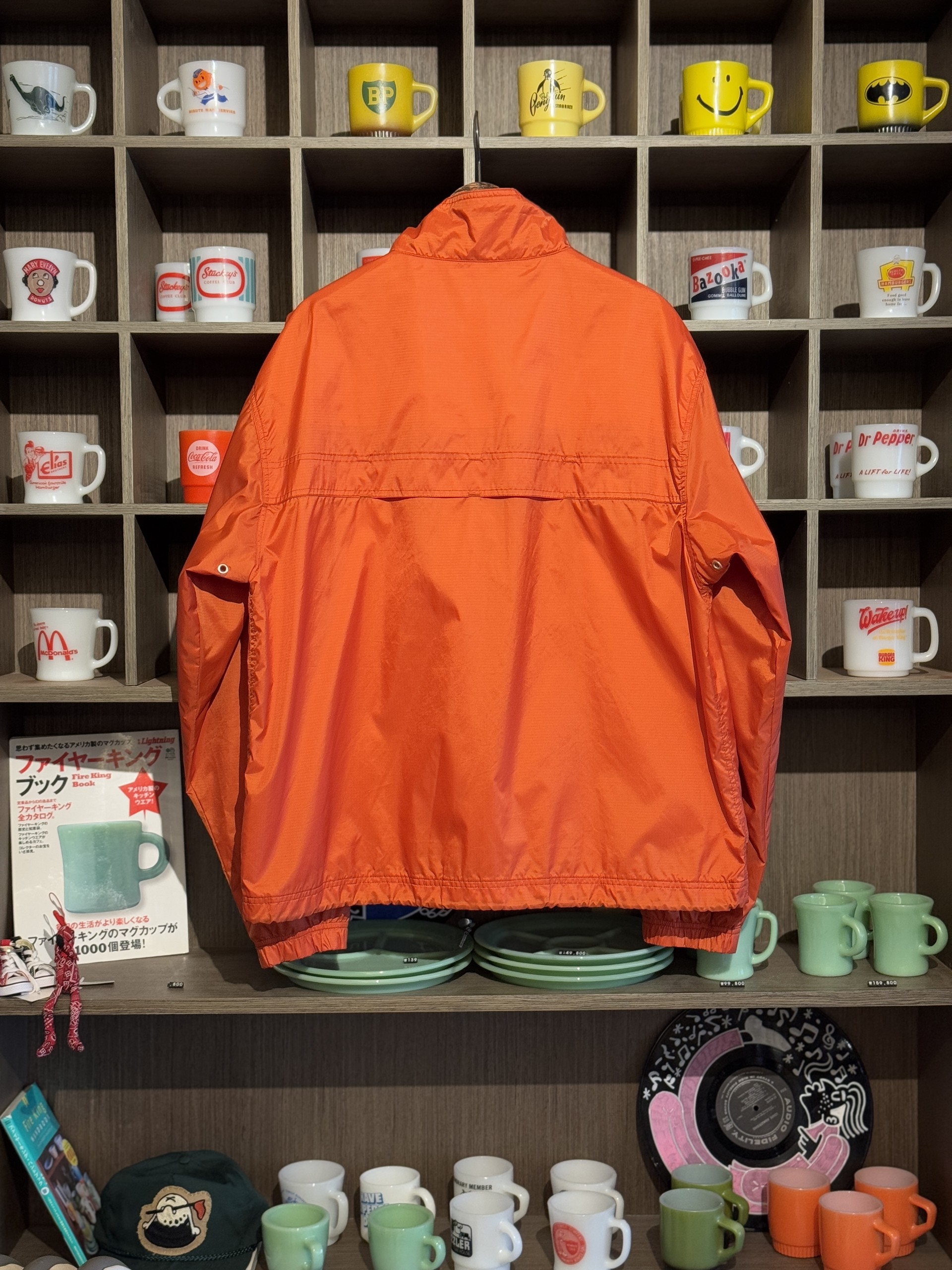 (BFD502) Old Gap Ripstop Nylon Jacket Orange XL size : BROWN FRONT DOOR