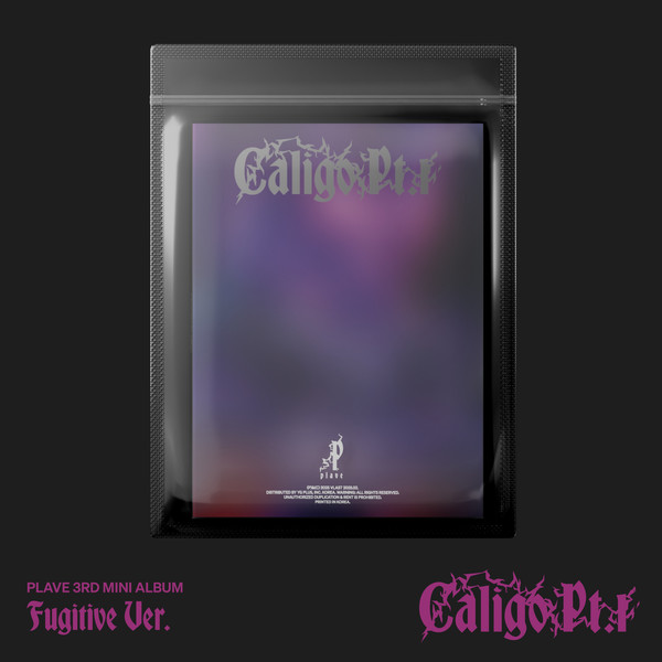 PLAVE プレイブ Caligo HMV フライヤー　5種　2set10枚 PLAVE 3rd Mini Album 'Caligo Pt.1'2025年2月リリース Fugitive