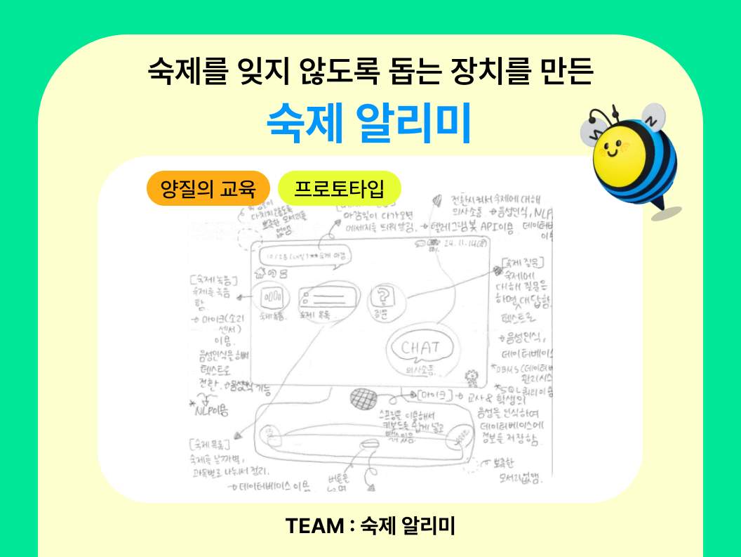숙제를 잊지 않도록 돕는 장치를 만든 숙제 알리미 : 프로젝트 갤러리