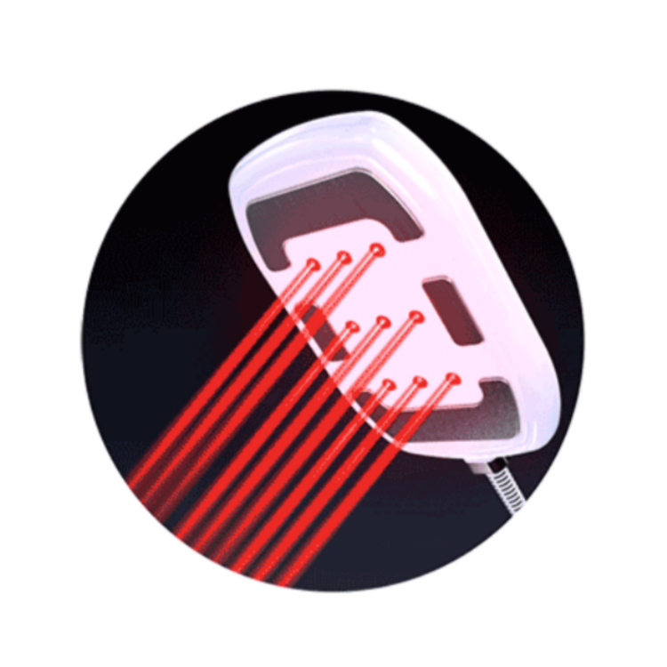 노블쉐이프에서 저출력 레이저  출력되는 모습 원주피부과 원더스의원