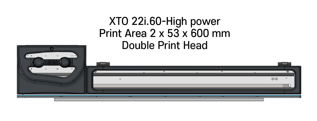 XTO 22i.60 (더블헤드)  최대 인쇄 영역 2 X 53 x 300mm