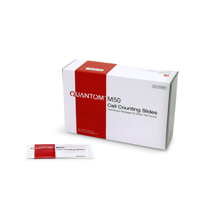 QUANTOM™ M50 Cell Counting Slides : Saintone(주)