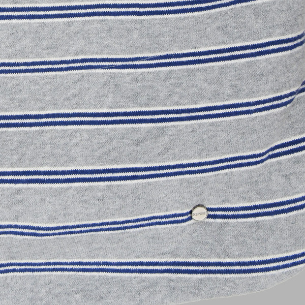 STRIPE PUFFER VEST : THE MUSEUM VISITOR