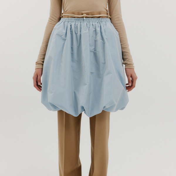 Balloon Mini Skirt - Sky Blue : EENK SHOP