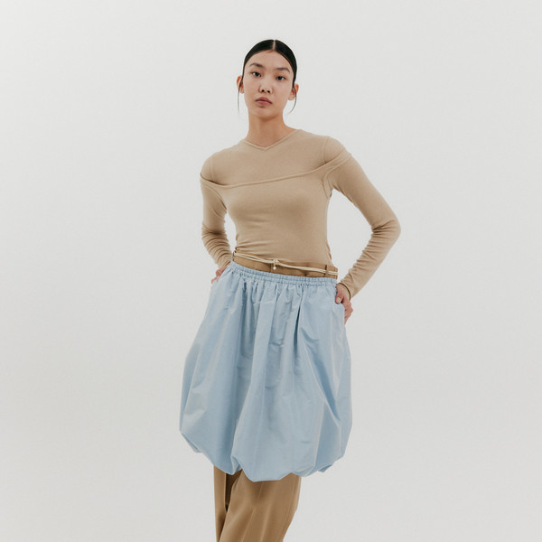 ミニスカート YOUHEE CHECK BALLOON MINI SKIRT 5BNY736 YOUHEE CHECK BALLOON MINI SKIRT 5BNY736 ミニスカート