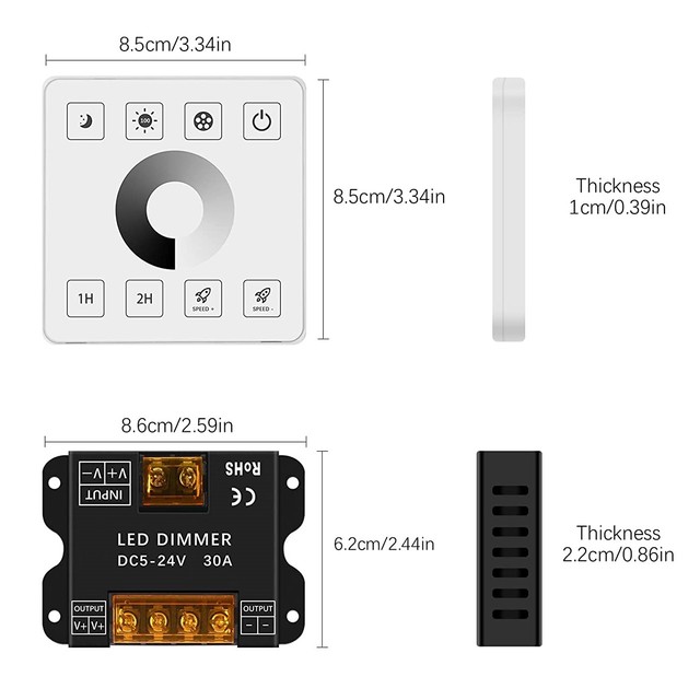 タッチ式無線調光器（TL-WL-Dimmer）