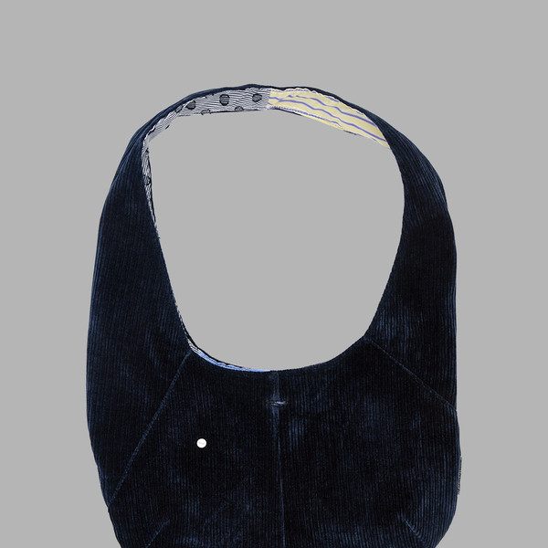 [THE MUSEUM VISITOR]★韓国人気★CORDUROY REVERSIBLE BAG CORDUROY REVERSIBLE BAG (NAVY) : THE MUSEUM VISITOR