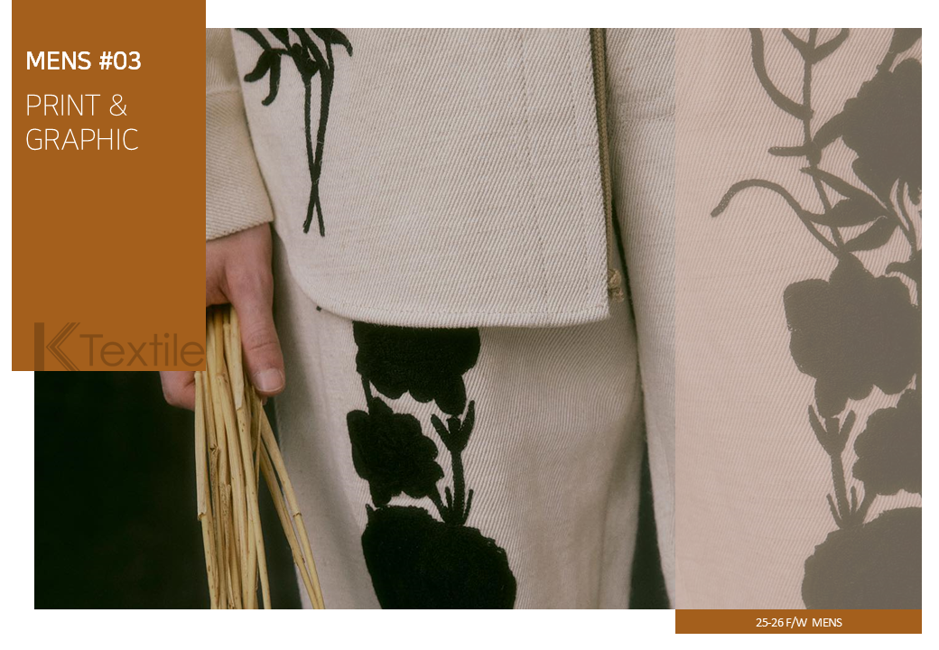 25-26 F/W Fabric Trend Forecast: Men's Print & Graphic : HYDNSTUDIO