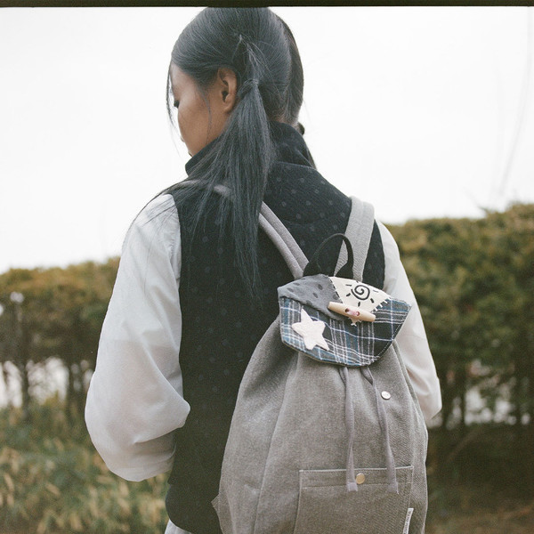 バックパック・リュック THE MUSEUM VISITOR PATCHWORK STRING MINI BACKPACK 5MM411 PATCHWORK STRING MINI BACKPACK : THE MUSEUM VISITOR