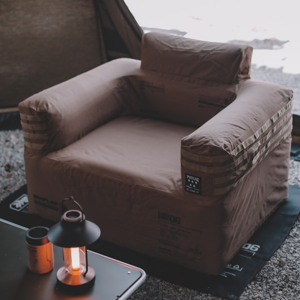 【2/15まで】BONFLAG TACTICAL AIR SOFA 1P Tactical Air Sofa 1p : Camping Gear, Air Sofa, Premium Camping