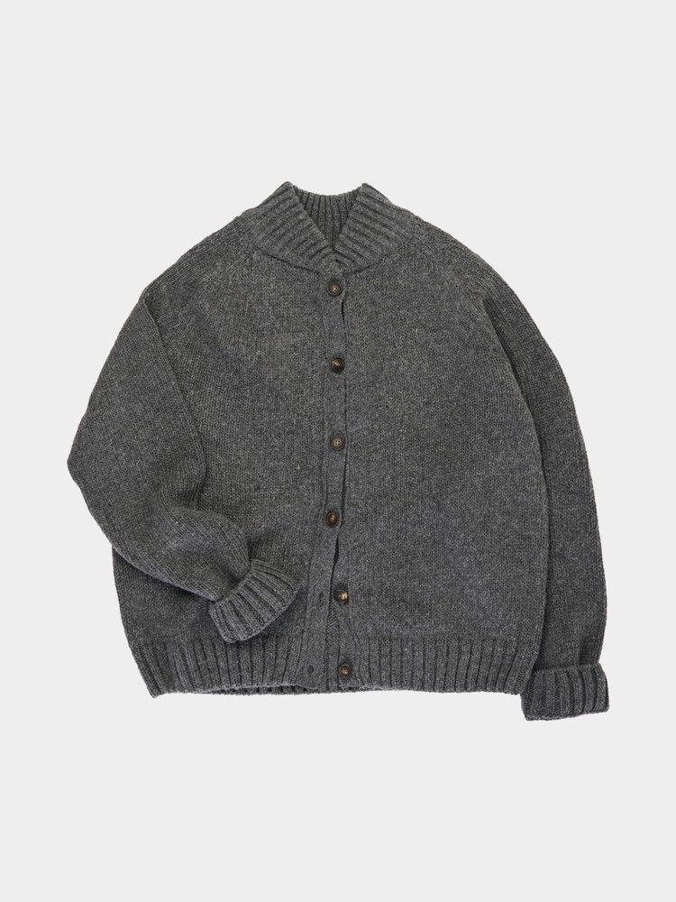 トップス Havehad Fine Wool BaseballCardigan (Navy トップス Havehad Fine Wool BaseballCardigan (Navy Fine Wool