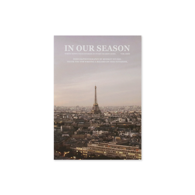 Season Notebook, Sunset (Grid) : Beesket Studio 비스켓스튜디오