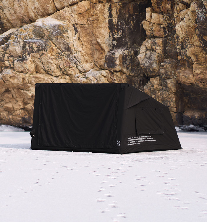 ★CAMVIL★BOX AIR TENT+GROUND SHEET★エアテントセット(2人用) camvil