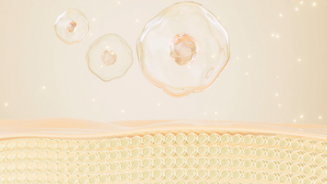 탄력과 리프팅 효과를 간접적으로 표현하기 위한 이미지