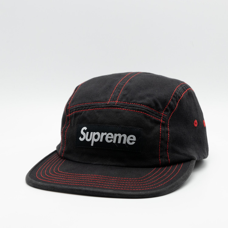 Supreme Contrast Stitch Supreme Cap Ss18 Supreme 18SS Contrast