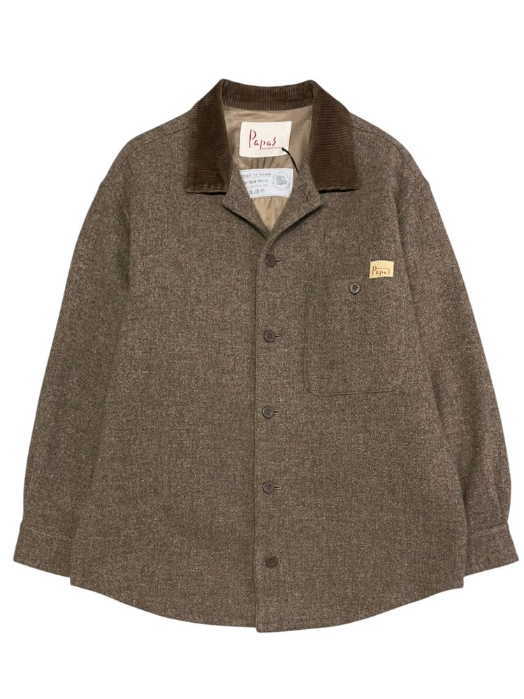 papas wool jacket : RAG STORE