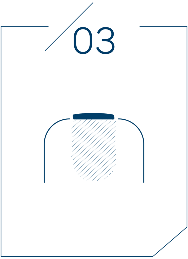 <strong>3단계 흐르지 않게 고정</strong>